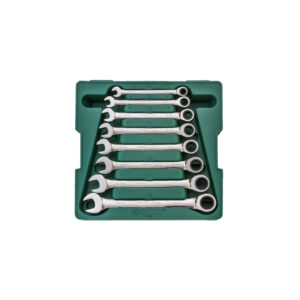JOGO CHAVES COMB CATRACA DE 8 PECAS 8 A 19MM SATA ST08008SJ