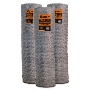 TELA ARAME MANG F16 1.00X50M OPER NACIONAL MG1050