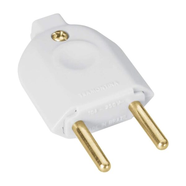 PINO MACHO 2P 10A PTO/BCO N TRAMONTINA