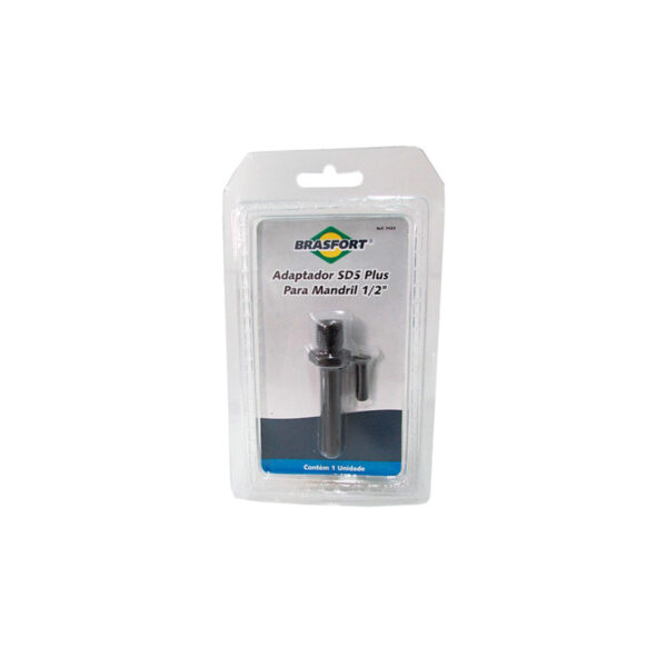 ADAPTADOR SDS PLUS P/MANDRIL 1/2 BRASFORT 7434