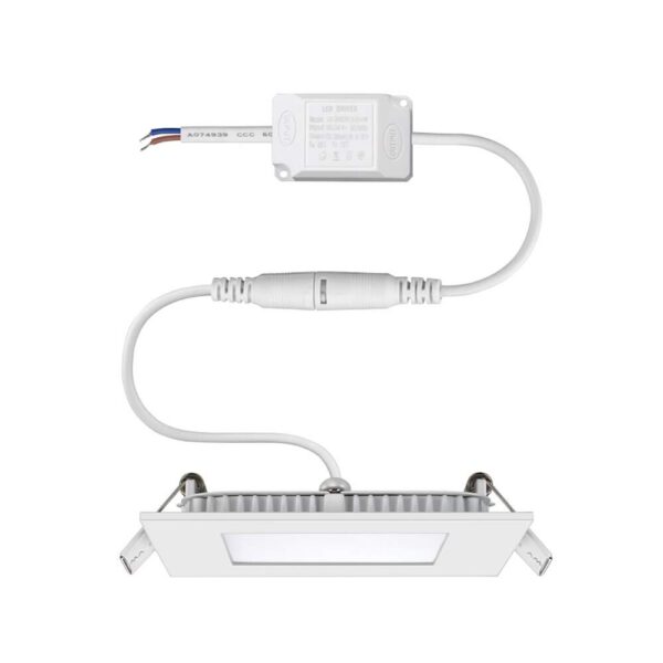 PAINEL LED EMB 12W 17X17 AM2700K ELGIN