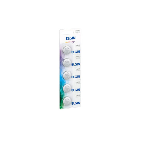 BATERIA BOTAO LITIO CR2032 3V ELGIN