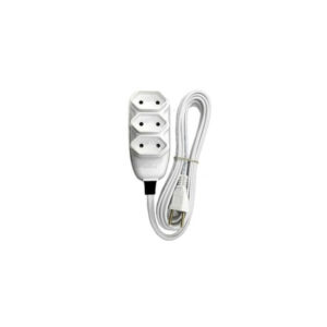 EXTENSAO 05M PL 2P 2X0,75 BCO ILUMI