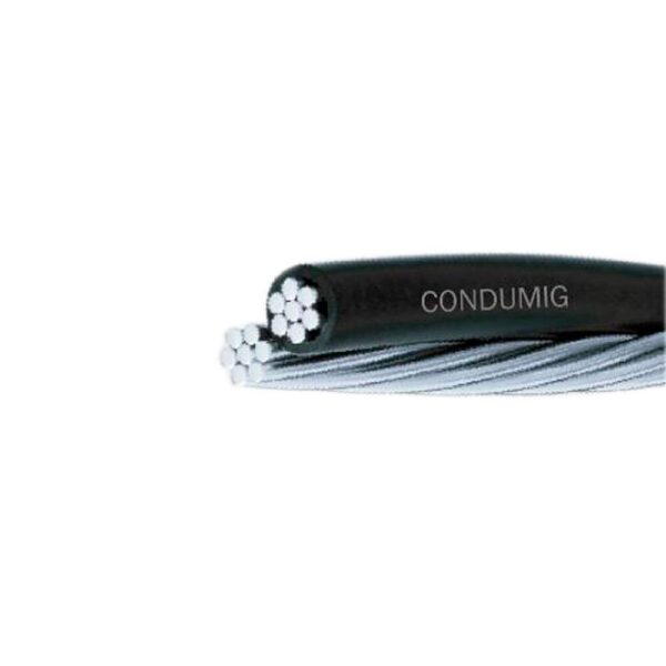 CABO ALUM DUPLEX 1KV 16,00MM 100M CONDUMIG