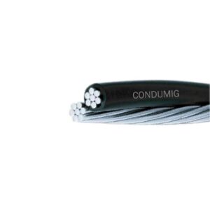 CABO ALUM DUPLEX 1KV 16,00MM 500M CONDUMIG