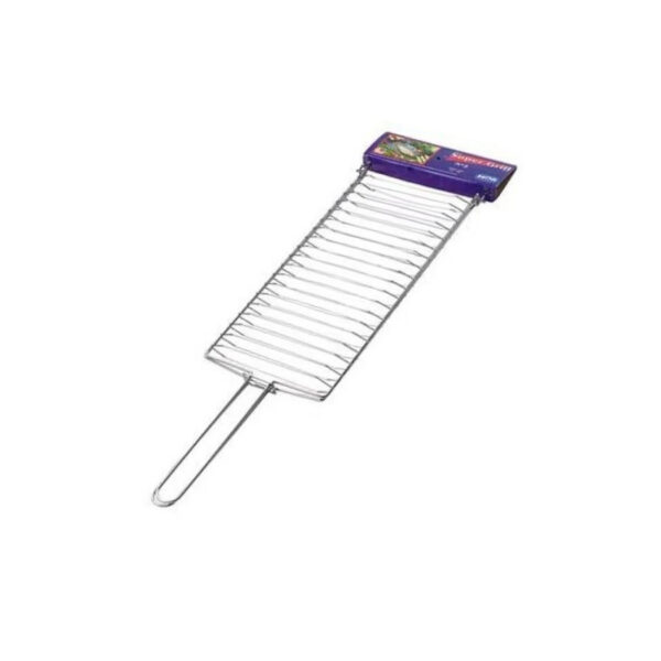 GRELHA CHURRASCO DUPLA SUPER GRILL2 72,5X21X2,5CM