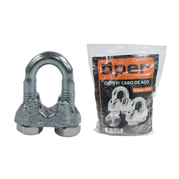 CLIPS P/ CABO DE ACO 12.7MM 1/2 OPER