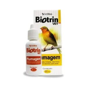 SUPL VITA ORAL BIOTRIN PLUMAGEM 20ML VETBRAS VET01015