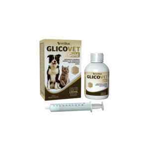 SUPL VITA CAO/GATO GLICOVET GOLD 60ML VETBRAS VET01129