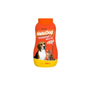 SHAMPOO CAO/GATO NEUTRO 500ML NATU DOG VETBRAS VET01116