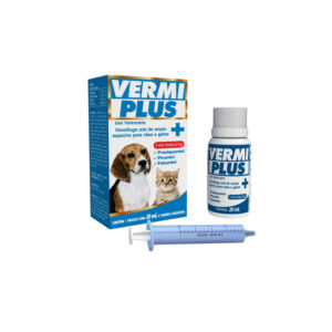 VERMIFUGO CAO/GATO VERMIPLUS 20ML VETBRAS VET01082