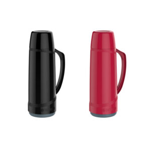 GARRAFA TERMICA 1L CRISTAL PRETA SOPRANO