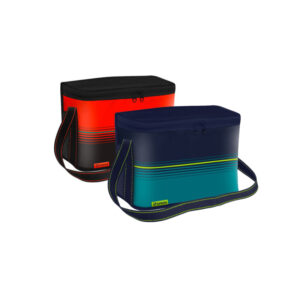 BOLSA TERMICA 18L VERMELHA/VERDE SOPRANO