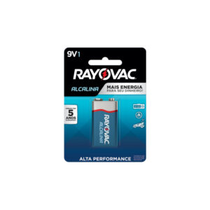 BATERIA ALCALINA 9V BLISTER RAYOVAC