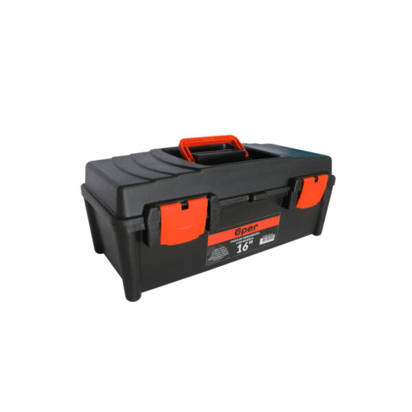 CAIXA FERR PLAST C/ BAND 16 PRETA OPER 4038.27