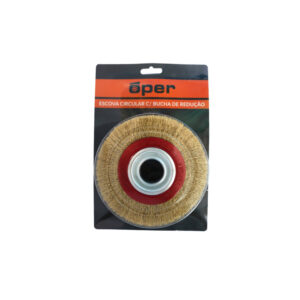 ESCOVA CIRCULAR C/ BUCHA REDUCAO OPER 32MM