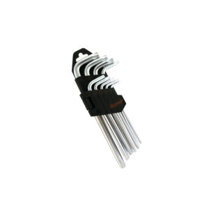 CHAVE TORX CURTA 9PCS COM FURO GUIA OPER 7899702813116