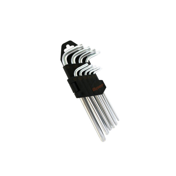 CHAVE TORX CURTA 9PCS COM FURO GUIA OPER 7899702813116