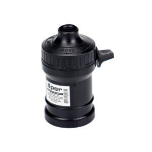 SOQUETE E27 NYLON C/CHAVE PT OPER
