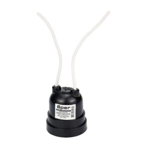 SOQUETE E27 C/RABICHO NYLON PT OPER