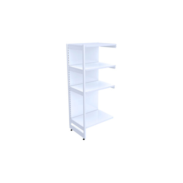 RACK PAREDE CONTINUACAO C/FUNDO 4 BANDEJA 200X95X6