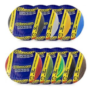 CABO FLEX 01,5MM 100M COBRECOM AMARELO