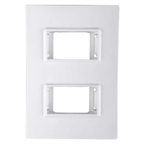 PLACA 2X4 2MOD SEPARADOS VIVAZ