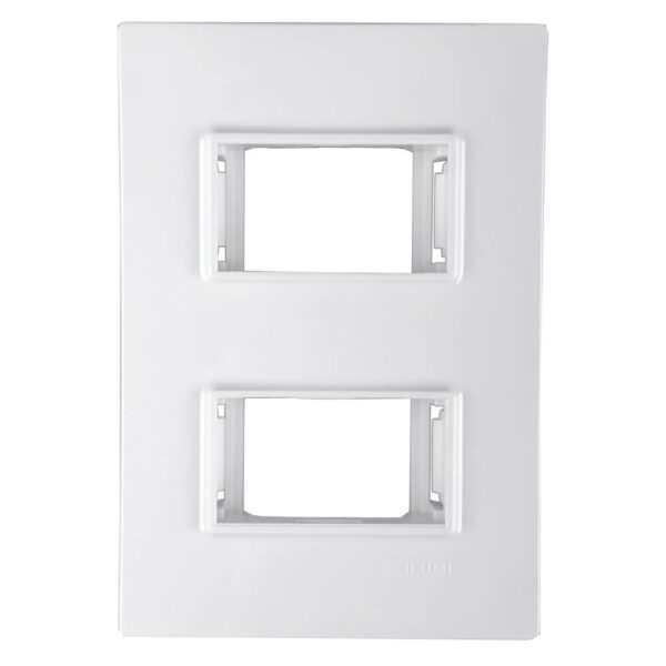 PLACA 2X4 2MOD SEPARADOS VIVAZ