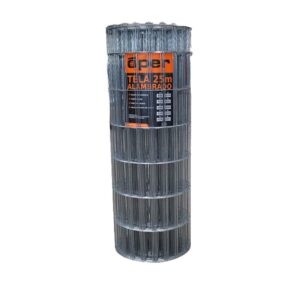 TELA SOLDADA F16 OPER 1,20X25M 5X10CM MYLV1225