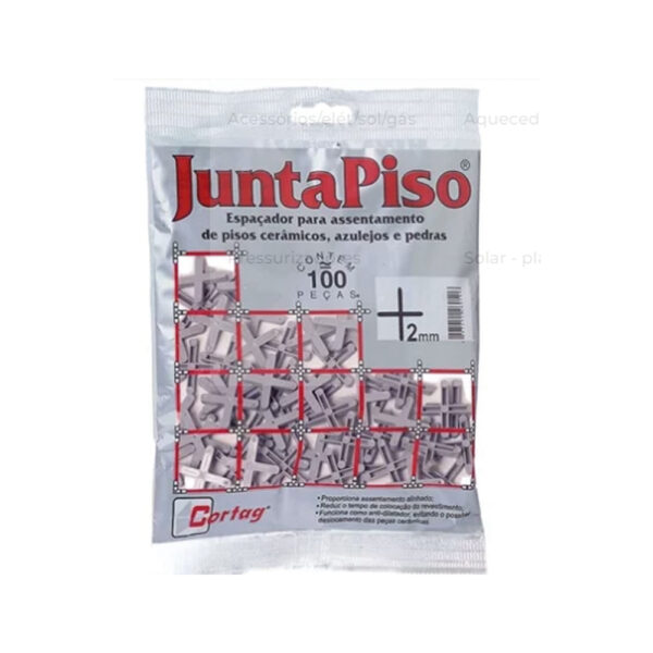 ESPACADOR JUNTAPISO 02.0MM C/100 CORTAG