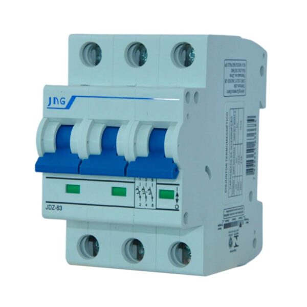 DISJUNTOR TRIPOLAR DIN BRANCO 100A JNG