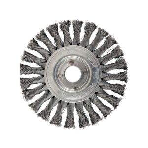 ESCOVA ACO CIRC TRANC 150X22.2MM 24N BRASFORT