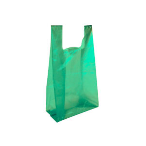SACOLA CAMISETA VERDE 5KG 30X40 PALMA