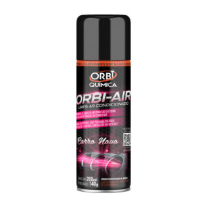 LIMPA AR CONDICIONADO 200ML/140G CARRO NOVO ORBI QUIMICA