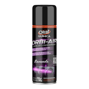 LIMPA AR CONDICIONADO  200ML/140G LAVANDA ORBI QUIMICA