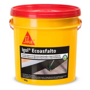 IMPERMEABILIZANTE ASFALTO 18L IGOL ECOASFALTO SIKA
