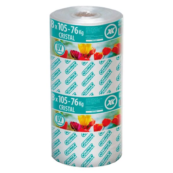 FILME AGRICOLA ESTUFA 08X105 076KG UV12 LONAX