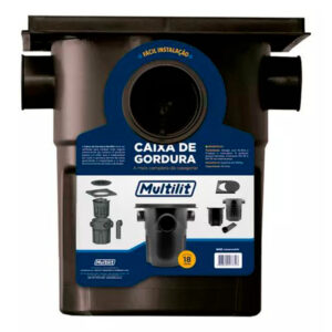 CAIXA GORDURA QUAD 300X525X100MM PTA MULTILIT