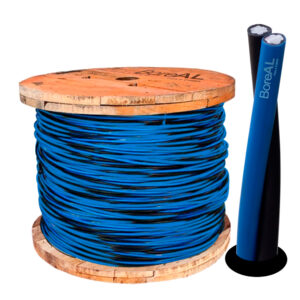 CABO ALUM TRIPLEX 1KV 10.00MM 500MT BOREAL