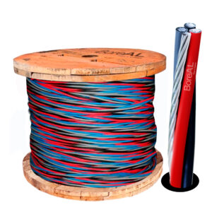 CABO ALUM QUADRUPLEX 1KV 25.00MM 500MT BOREAL