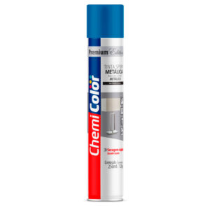 TINTA SPRAY METALICA 250ML AZL CHEMICOLOR
