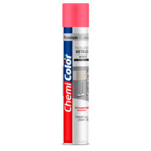 TINTA SPRAY METALICA 250ML ROSE CHEMICOLOR