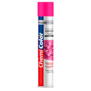 TINTA SPRAY LUMINOSA 250ML PINK CHEMICOLOR