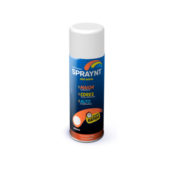 TINTA SPRAY UG 350ML BCO FOSCO SPRAYNT