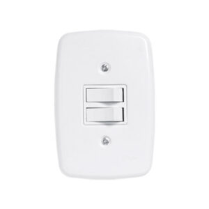 INTERRUP 2TC SIMPLES C/PL 2X4 10A PLUZIE