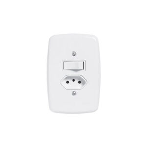 INTERRUP 1TC SIMPLES+1TOM C/PL 2X4 20A PLUZIE