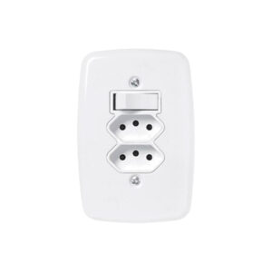 INTERRUP 1TC SIMPLES+2TOM C/PL 2X4 10A PLUZIE