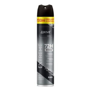 DESODORANTE ANT EXTREME BLACK 72H 200ML ABOVE