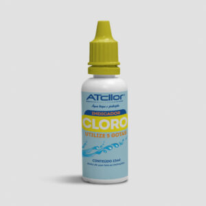 TESTE PISCINA SOLUCAO REAGENTE CL 20ML ATCLLOR