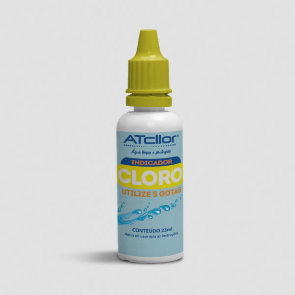 TESTE PISCINA SOLUCAO REAGENTE CL 20ML ATCLLOR